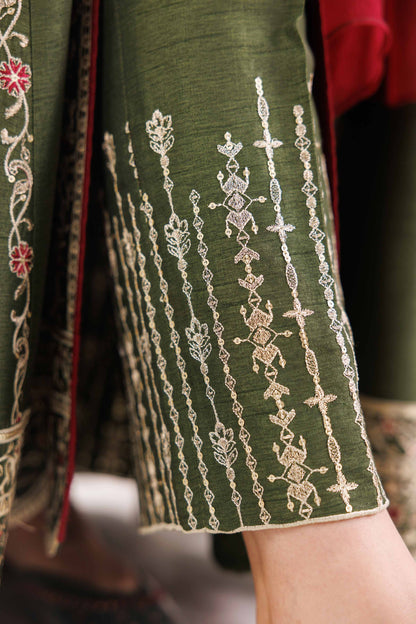 3 Piece - Embroidered Suit - KFW25-89