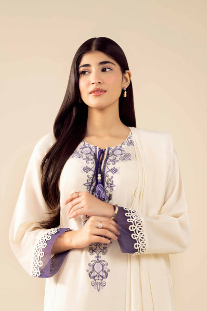 3 Piece - Embroidered Suit - PW25-471